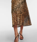 Jaguar-Print Dress
