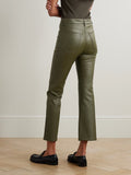 Duke Leather Stretch Trousers