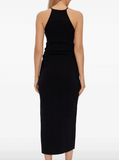 Jena midi dress in black