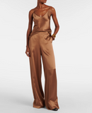 Dijon Silk Satin Trousers