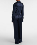 Childs Silk Satin Blouse