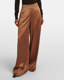 Dijon Silk Satin Trousers