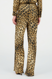 Leopard Print Palazzo Pants
