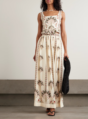 Tangelo Andes Maxi Skirt