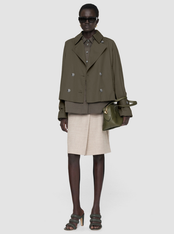 Zago Cotton Trench Jacket