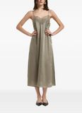 Long Silk Dress