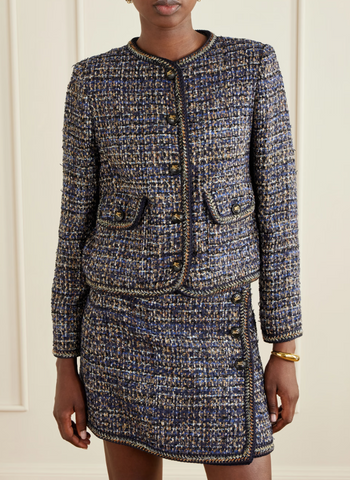 Cotton tweed jacket