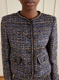Cotton tweed jacket