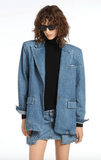 Mary denim blazer