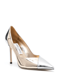 Cass 75mm patent-leather pumps