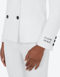 White blazer Moschino show