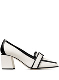 Evin 65mm leather pumps