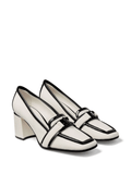 Evin 65mm leather pumps