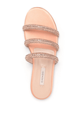 Stratosphere crystal-embellished slides