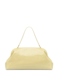 Lauren light yellow clutch bag