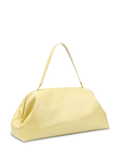 Lauren light yellow clutch bag