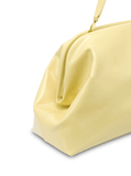 Lauren light yellow clutch bag