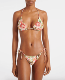 Paisley orange bikini