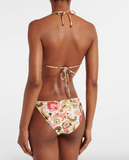 Paisley orange bikini