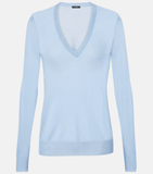 Cashair cashmere sweater in blue