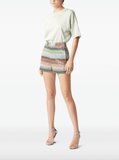striped shorts