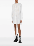 appliqué-detailing dress