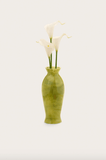 Florence vase clutch in green