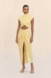 Inaya dress in yellow