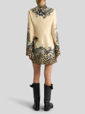 Envers satin mini dress