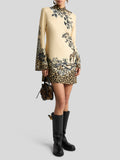 Envers satin mini dress