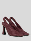 Woven slingbacks