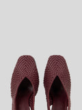 Woven slingbacks