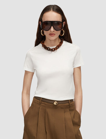 Arden Reversible Leather Belt in Taupe