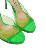 Blade fluo neon-green mules